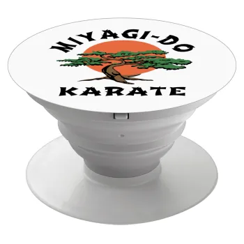 Miyagi-do karate, Phone Holders Stand  White Hand-held Mobile Phone Holder