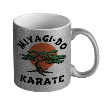 Miyagi-do karate, Κούπα Ασημένια Glitter που γυαλίζει, κεραμική, 330ml