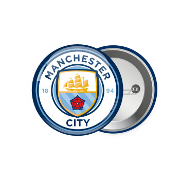 Manchester City FC , Κονκάρδα παραμάνα 7.5cm