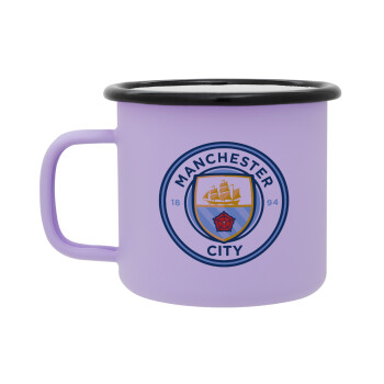 Manchester City FC , Κούπα Μεταλλική εμαγιέ ΜΑΤ Light Pastel Purple 360ml