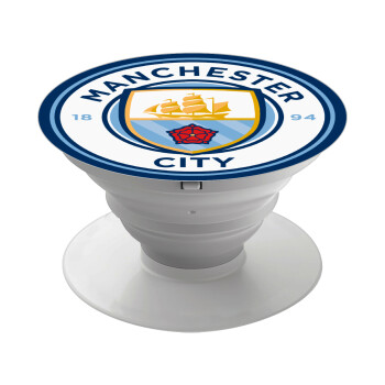 Manchester City FC , Phone Holders Stand  Λευκό Βάση Στήριξης Κινητού στο Χέρι