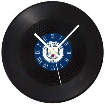 Manchester City FC , Ρολόι τοίχου Βινύλιο (30cm)