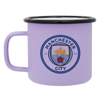 Manchester City FC , Κούπα Μεταλλική εμαγιέ ΜΑΤ Light Pastel Purple 360ml