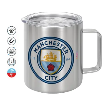 Manchester City FC , Mug Stainless steel double wall 300ml