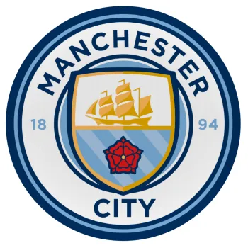 Manchester City FC , Mousepad Round 20cm
