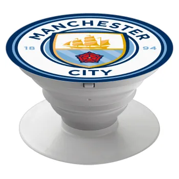 Manchester City FC , Phone Holders Stand  Λευκό Βάση Στήριξης Κινητού στο Χέρι