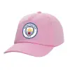 Adult Baseball Cap, 100% Cotton, PINK (COTTON, ADULT, UNISEX, ONE SIZE)