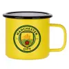 Metallic enamel MATT Yellow cup 360ml