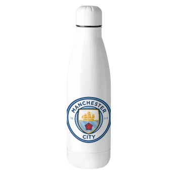 Manchester City FC , Μεταλλικό παγούρι θερμός (Stainless steel), 500ml