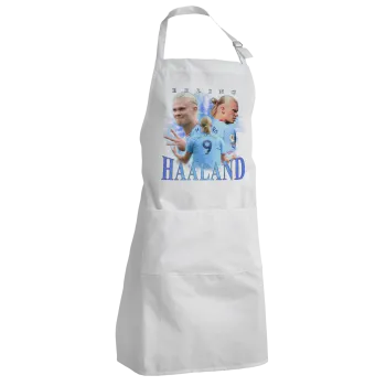 Erling Haaland, Ποδιά Σεφ Ολόσωμη Ενήλικων (με ρυθμιστικά και 2 τσέπες)