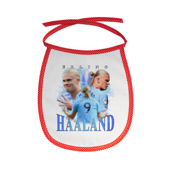 Erling Haaland, Σαλιάρα μωρού αλέκιαστη με κορδόνι Κόκκινη