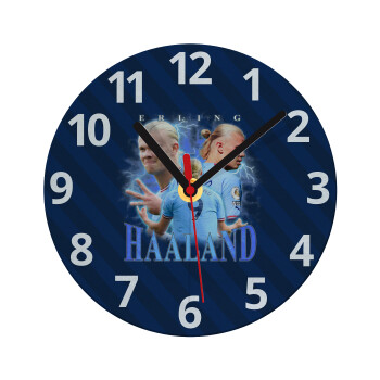 Erling Haaland, Ρολόι τοίχου γυάλινο (20cm)