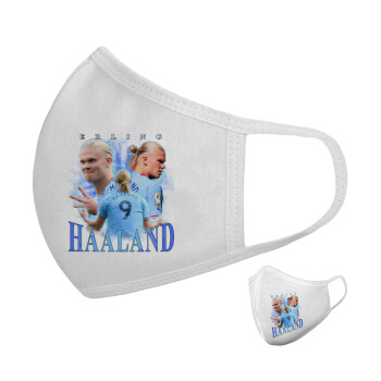 Erling Haaland, Μάσκα υφασμάτινη υψηλής άνεσης παιδική (Δώρο πλαστική θήκη)