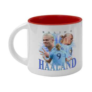Erling Haaland, Κούπα κεραμική 400ml Λευκή/Κόκκινη