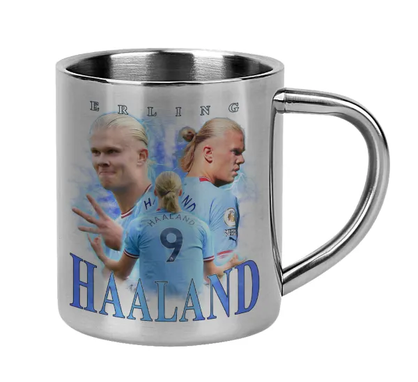 Erling Haaland — Mug Stainless steel double wall 300ml