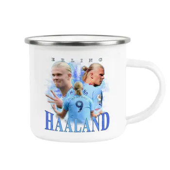 Erling Haaland, Κούπα Μεταλλική εμαγιέ λευκη 360ml