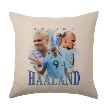 Erling Haaland, Μαξιλάρι καναπέ ΛΙΝΟ 40x40cm περιέχεται το  γέμισμα