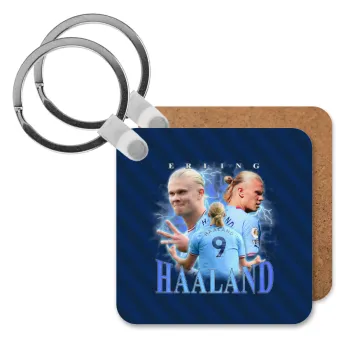 Erling Haaland, Μπρελόκ Ξύλινο τετράγωνο MDF