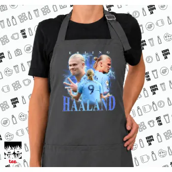 Erling Haaland, Ποδιά μακριά Σεφ ολόσωμη με τσέπες GREY (ΕΝΗΛΙΚΩΝ)