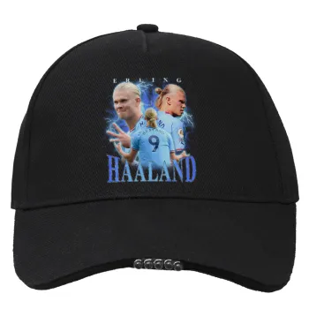 Erling Haaland, Καπέλο Εργασίας & Δραστηριοτήτων με LED Φως - Ιδανικό για Νύχτα & Χαμηλό Φωτισμό (100% ΒΑΜΒΑΚΕΡΟ, ΕΝΗΛΙΚΩΝ, UNISEX)