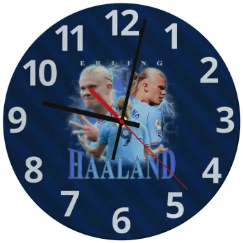 Erling Haaland, Ρολόι τοίχου γυάλινο (30cm)
