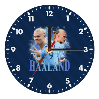 Erling Haaland, Wooden wall clock (20cm)