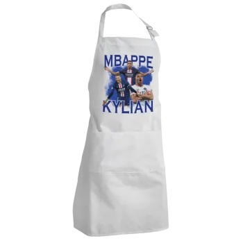 Kylian mbappe, Ποδιά Σεφ Ολόσωμη Ενήλικων (με ρυθμιστικά και 2 τσέπες)