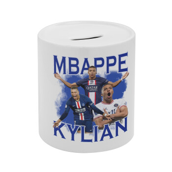 Kylian mbappe, Κουμπαράς πορσελάνης με τάπα