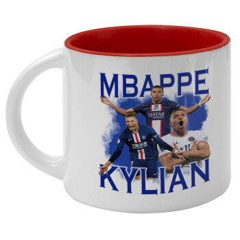 Kylian Mbappé, Κούπα κεραμική 400ml Λευκή/Κόκκινη