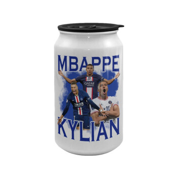 Kylian mbappe, Κούπα ταξιδιού μεταλλική με καπάκι (tin-can) 500ml