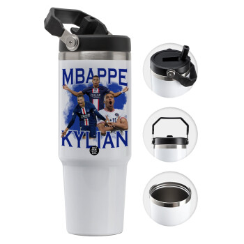 Kylian mbappe, Θερμός Ανοξείδωτο 30oz με χερούλι