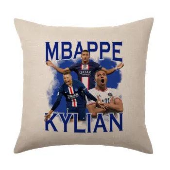 Kylian Mbappé, Μαξιλάρι καναπέ ΛΙΝΟ 40x40cm περιέχεται το  γέμισμα