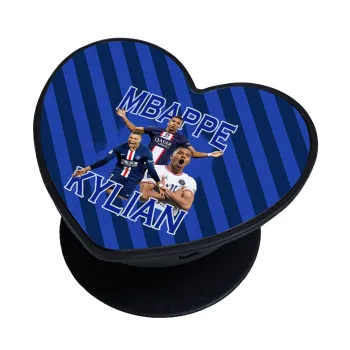 Kylian mbappe, Phone Holders Stand  καρδιά Μαύρο Βάση Στήριξης Κινητού στο Χέρι