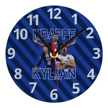 Kylian Mbappé, Ρολόι τοίχου γυάλινο (20cm)