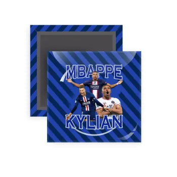 Kylian Mbappé, Μαγνητάκι ψυγείου τετράγωνο διάστασης 5x5cm