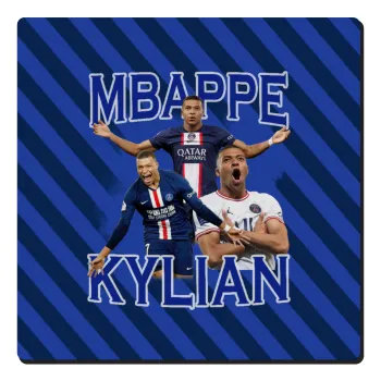 Kylian mbappe, Τετράγωνο μαγνητάκι ξύλινο 6x6cm