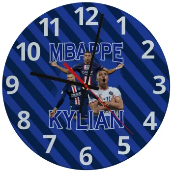 Kylian Mbappé, Ρολόι τοίχου γυάλινο (30cm)