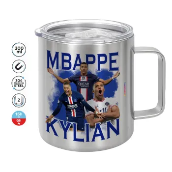 Kylian Mbappé, Mug Stainless steel double wall 300ml