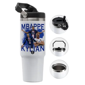 Kylian mbappe, Θερμός Ανοξείδωτο 30oz με χερούλι