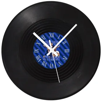Kylian mbappe, Ρολόι τοίχου Βινύλιο (30cm)