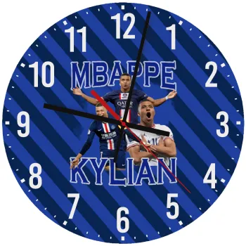 Kylian Mbappé, Ρολόι τοίχου ξύλινο (30cm)