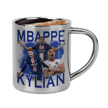 Kylian Mbappé, Double-wall metal cup for espresso (220ml)
