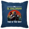 Sofa cushion Blue 50x50cm includes filling