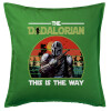Sofa cushion Green 50x50cm includes filling