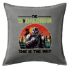 Sofa cushion Grey 50x50cm includes filling