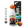 Bascetball Metal mug thermos, double wall, 550ml