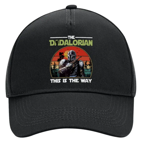 The Dadalorian — Καπέλο Ενηλίκων Ultimate ΜΑΥΡΟ, (100% ΒΑΜΒΑΚΕΡΟ DRILL, ΕΝΗΛΙΚΩΝ, UNISEX, ONE SIZE)