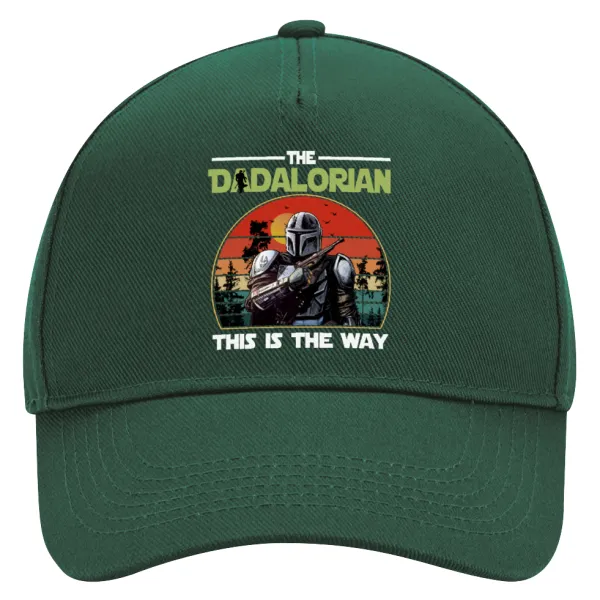 The Dadalorian — Adult Ultimate Hat GREEN, (100% COTTON DRILL, ADULT, UNISEX, ONE SIZE)