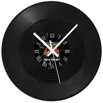 The Dadalorian, Ρολόι τοίχου Βινύλιο (30cm)