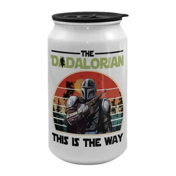 The Dadalorian, Κούπα ταξιδιού μεταλλική με καπάκι (tin-can) 500ml